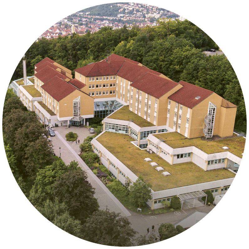 Luftbild vom Reha-Zentrum Bad Mergentheim